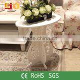 Vintage Look Industrial Style Coffee Table Nested Table Industrial Iron Tables thumbnail-1