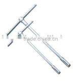 T type wrench with sliding handle