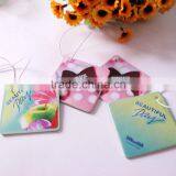 Professional Supplier Custom Scent Logo Printable Square Car Air Freshener thumbnail-1