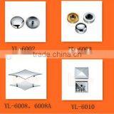 Chrome Semi Ball Decorative Mirror Screw Caps thumbnail-5