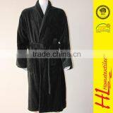 NBHS competitive price flannel polyester luxury robes