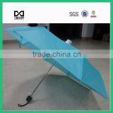 Plastic Case Water Proof Super Mini Best Quality NO - Water Drip Cap 3 Folds Umbrella