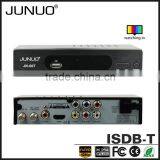 JUNUO Shenzhen Manufacture OEM Cheap Quality hd 1080p H.264 Mstar tv Tuner Brazil Digital tv Receiver Isdb-t thumbnail-3