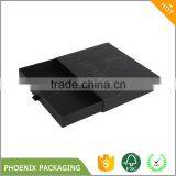 Black Matt Gift Drawer Box Packaging thumbnail-1