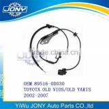 Wheel Speed Sensor ABS Sensor 2002-2007 TOYOTA OLD VIOS/OLD YARIS OEM 89516-0D030