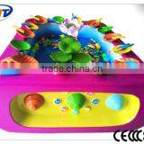 Indoor Lotus Pond Kids Magnetic Fishing Game Machine for 14 Kids Together