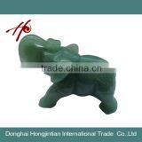Green Aventurine Elephant Great Gift for Christmas thumbnail-1