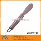 HOT SELLING S.S COLORFUL BUTTER KNIFE WITH NON-STICK COATING WITH TUBE HANDLE ,1.5MM T/C