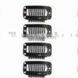 Beige Hair Extension Clips Blonde Hair Extension Snap Clips 2.8cm 3.2cm 3.8cm