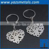 Metal Heart Shape Wedding Gifts Key Chain thumbnail-2