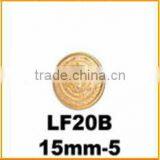 Top Design Sewing Button Brass Made 15mm