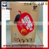 High grade Window kraft stand up zipper pouch/Brown kraft paper bags/Dried food packaging
