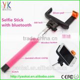 Handheld selfie stick with bluetooth remote shutter and monopod, wireless monopod selfie stick