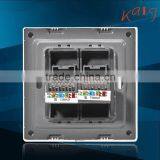 China Factory Direct Sale 2015 Newest UK Double Computer Socket,British Style Socket thumbnail-3