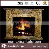 Euro Style Cultured Marble Fireplace thumbnail-3