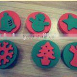 Funny Merry Chrismas Eva Stationery Toy Stamps