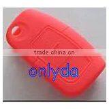 Fashion Promotional Gifts Silicone Key Cover Silicone Skin Cover for Car Key With Red Colour