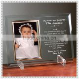 Beveled Glass Baptism Photo Frame Souvenir For Return Gifts