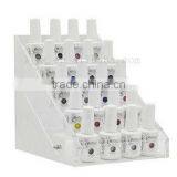 Clear Acrylic Nail Polish Small Display Stand Rack