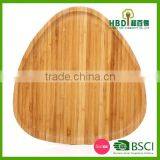 High Quality Bamboo Disposable Triangle Plate thumbnail-3