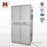 4 Door Steel Wardrobe Locker/Metal Dormitory Lockers thumbnail-4