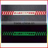 Glow in the Dark Sticker Warning Sign thumbnail-1