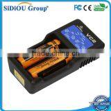 Sidiou Group Double Slotted Multifunctional Charger, Intelligent Charger Which is Compatible With Lithium Batteries, Ni-MH