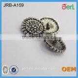 Fashion Metal Rhinestone Button