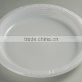 9''(23cm) round plastic plates