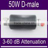 50W RF Din-male Attenuators in Microwave thumbnail-1