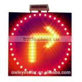 800mm*800mm Solar Traffic Sign, Solar Led Traffic Signal