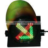 300mm red cross green arrow directional light led traffic signal