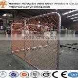 PVC Coated Chain Link Temporary Fence Crowded Control Barrier Queue Control Barrier