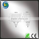 Tractor Offroad 45w LED Work Lights Auxiliary Lamp Fog Light Truck SUV ATV Boat Machines thumbnail-4