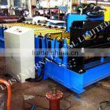 LMS Color Steel Roofing Roll Forming Machine , Wall Panel Cold Rolling Mill thumbnail-5
