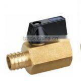 3/8 Inch Brass Mini Ball Valve Male and Female Thread thumbnail-1
