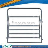 AS/NZS Steel Oval Rail Gate in Frame for Livestock thumbnail-1