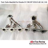 MerTop Race Twin Turbo Manifold For Po** 911 996 997 X50 01-08 3.6L 3.8L thumbnail-5