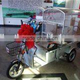 500W Cargo Electric Tricycle With Cabin for Adults thumbnail-5