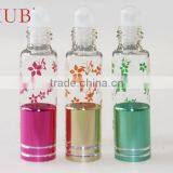 Pocket Sized 8ml Empty Refillable Glass Roll on Deodorant Bottle With Aluminum Cap for Cosmetic Essential Oil thumbnail-3