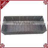 Hand Woven Plastic Rattan Shoes Basket for Hotel and Home Shoes Storage thumbnail-2