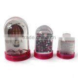 Custom Plastic Snow Globe With Photo Insert thumbnail-6