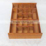 Wardrobe Soft Close Pull Out Pine Wooden Jewelry Drawer thumbnail-2