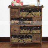 Wood Cabinet Small Drawer Wood Frame Cabinet Living Room Cabinet Divider thumbnail-1