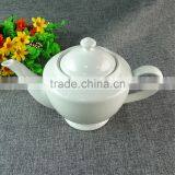 Export Selling Ceramic White Ceramic Teapot Bulk Porcelain Tea Pot thumbnail-2