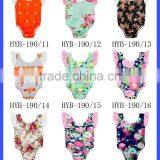 New Design Infant Baby Backless Sunsuit Jumpsuit Flutter Sleeve Floral Romper thumbnail-6