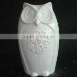 Wholesale Ceramic Owl Figurine for Home Decoration thumbnail-1