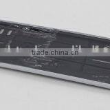 Car Licence Number Plate Holder Surround Frame Silver Trim A1948 thumbnail-2