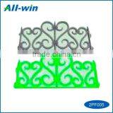 Ourdoor Garden Building Use Eco-friendly Cheap Color-fast Colorful Plastic Fence thumbnail-1
