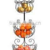 Wedding Fruit Decoration Metal Wire 3 Tier Display Basket thumbnail-4